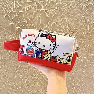Clutch bag Hellokitty makeup bag portable large capacity travel cute cartoon makeup bag clutch bag
