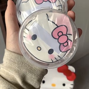 Cute KT air cushion powder puff cotton special sugar large water drop beauty makeup without eating wet new cartoon student