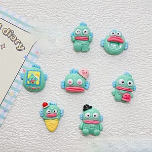 Big Mouth Fish Clown Fish 3D Three-dimensional Water Cup Sticker Mobile Case Cream Glue DIY Resin Accessories Fan Electric Car Sticker