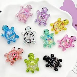 New cartoon Sanrio little turtle internet celebrity same colorful Kulomi turtle children's gifts and children's prizes