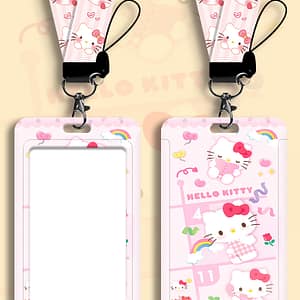 Campus card work ID set cartoon bus subway hard rice card badge pickup card set