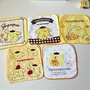 Cartoon square small square towel