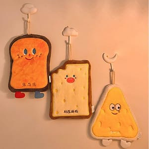 Hanging towels Kitchen and bathroom towels rags