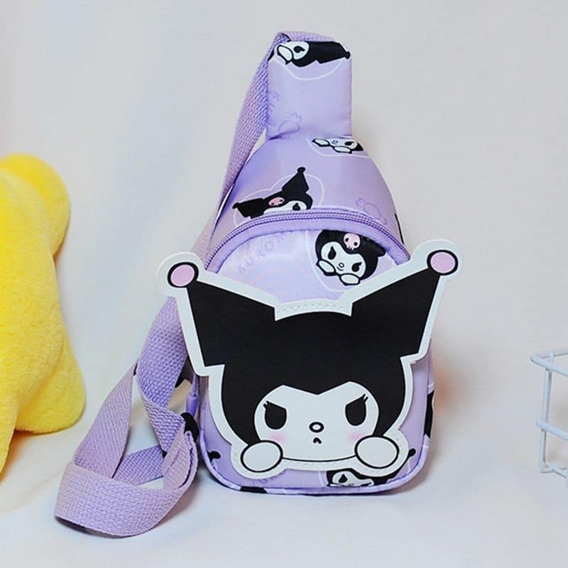 Cartoon new children's cute crossbody bag Kulomi baby breast bag lightweight girl shoulder bag kindergarten - Image 5