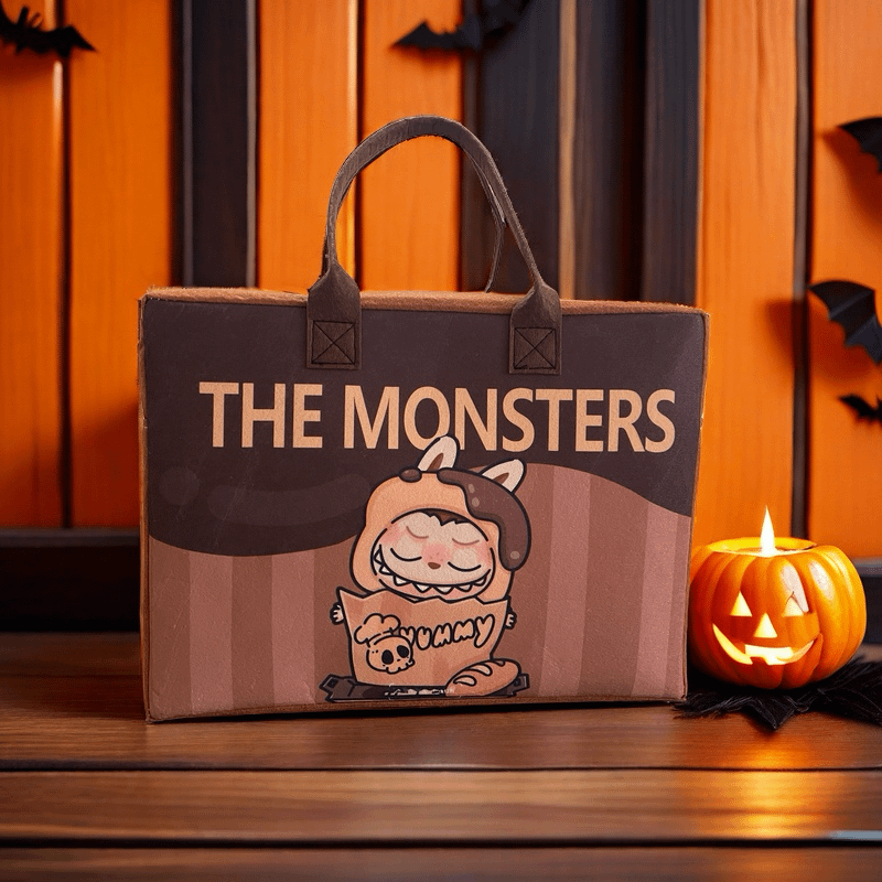 Felt handbag storage travel bag storage bag luggage bag trolley box