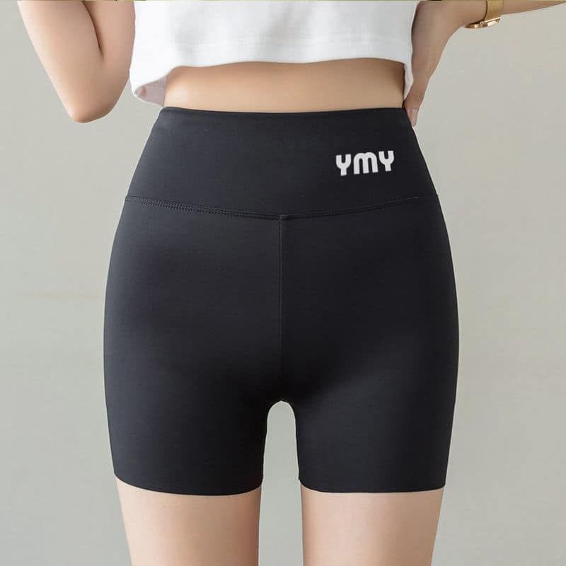 Safety trousers, underwear, two-in-one underwear, can be worn outside, abdomen, buttocks lifted, three-point ice silk shark pants, preventing exposure